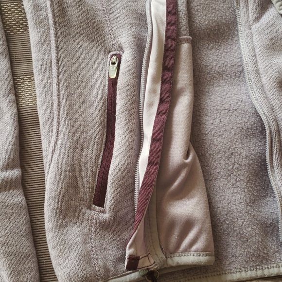 Lavender Eddie Bauer sweater - Picture 3 of 5